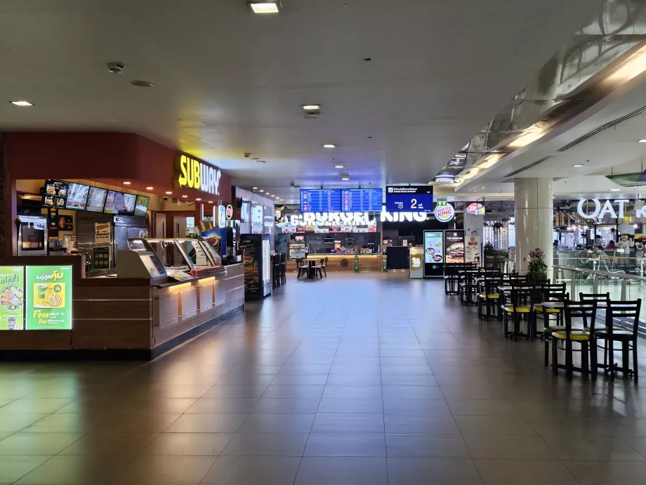 Subway Restaurant, offentlig område, innenlandsterminal