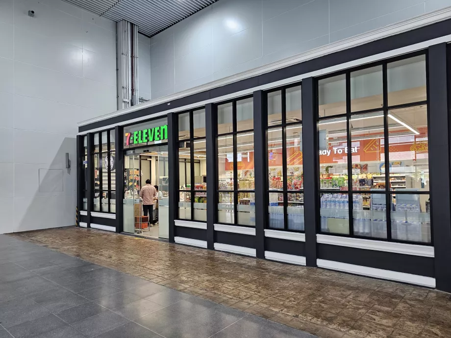 7-Eleven, offentlig område, internasjonal terminal