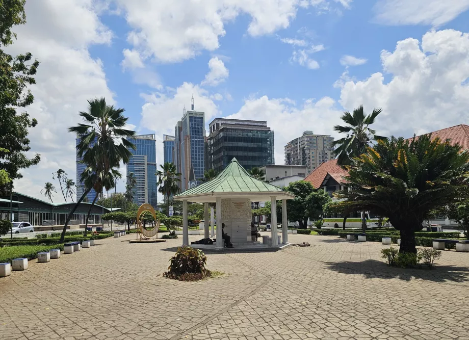 Det moderne sentrum av Dar es Salaam