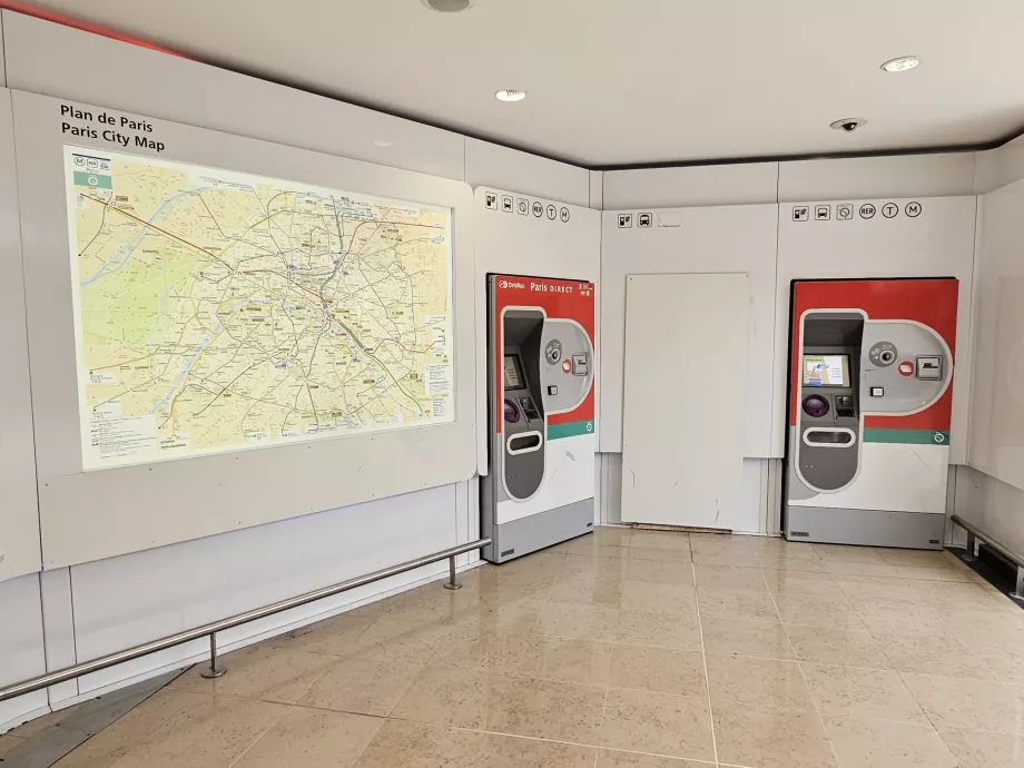 Billettautomat for OrlyBus