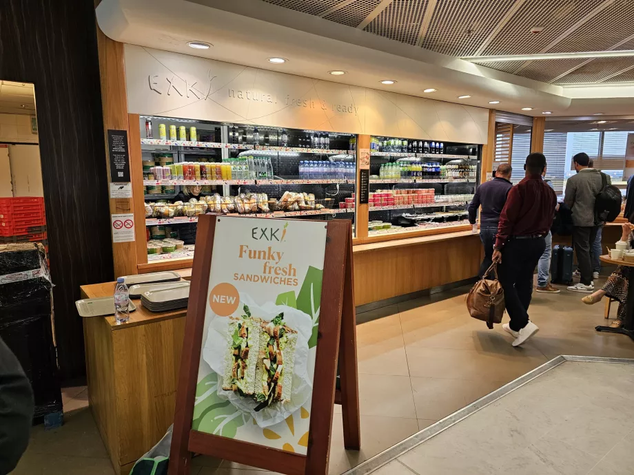 Forfriskninger, Transittområdet, Terminal 1