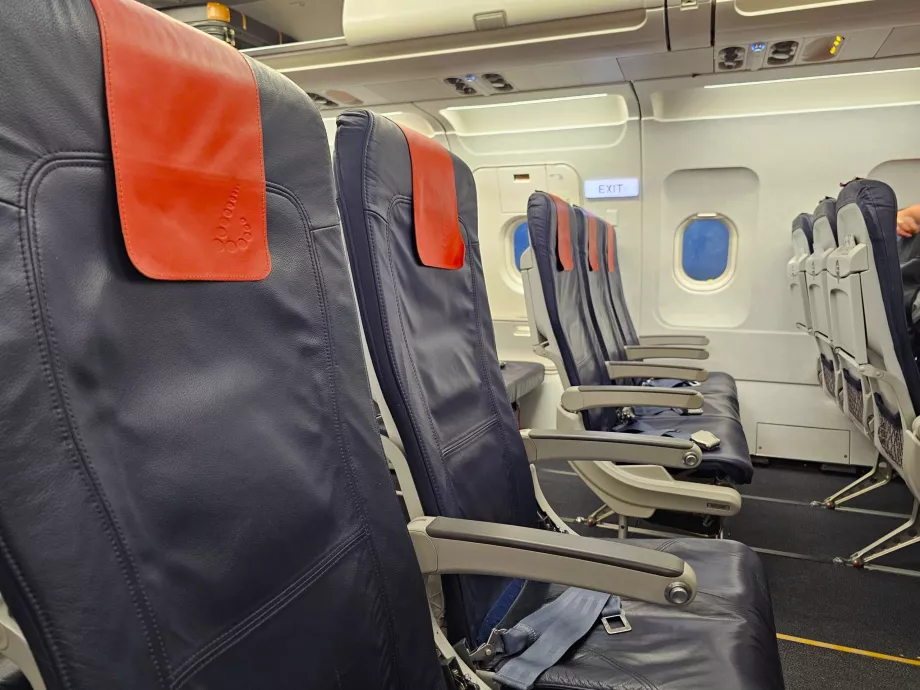 Seter hos Brussels Airline