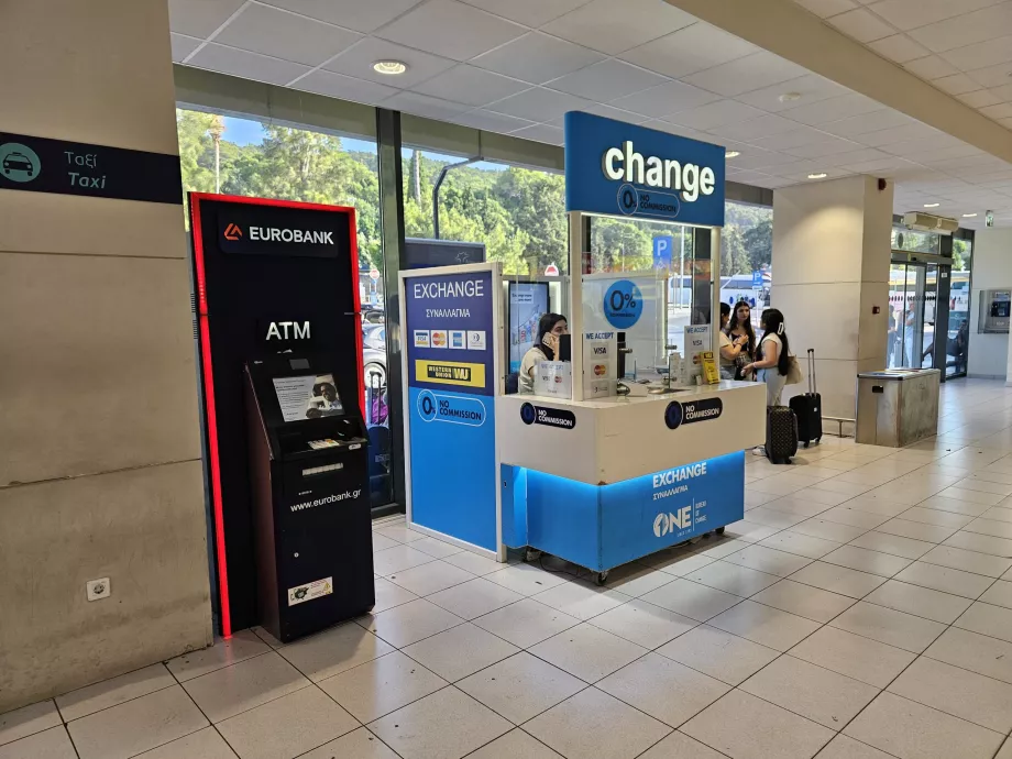 Eurobank valutaveksling og minibank