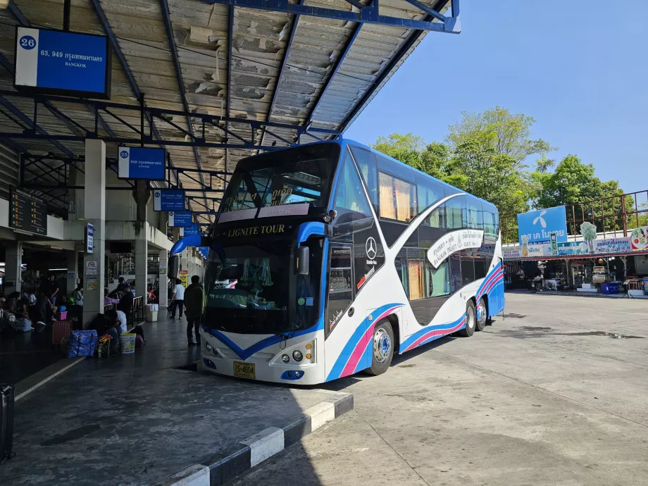 Bussterminal 2, buss til Bangkok