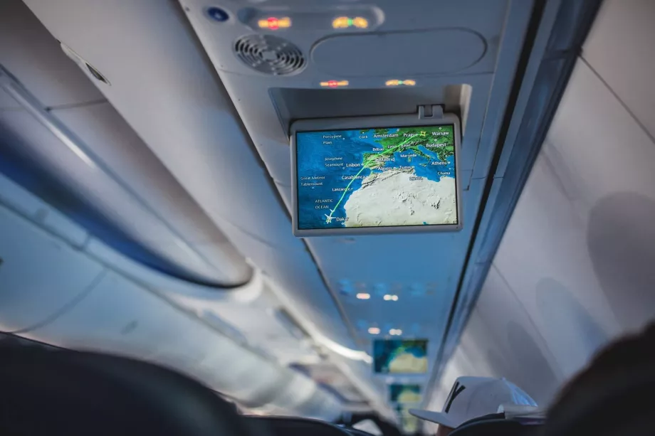 Kart over flyreiser til Kapp Verde