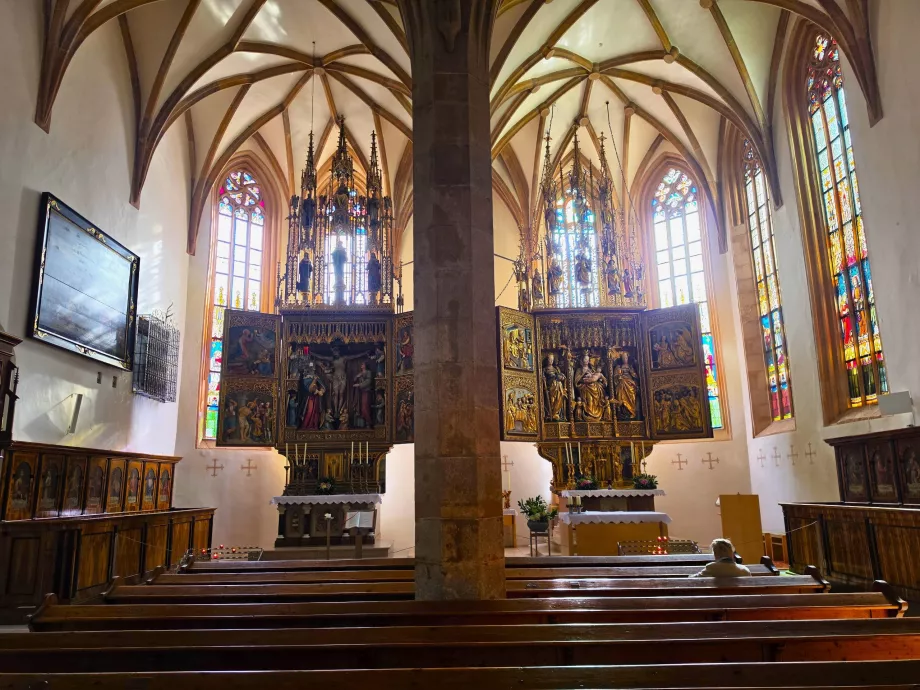 Berømte alter i den katolske kirken i Hallstatt