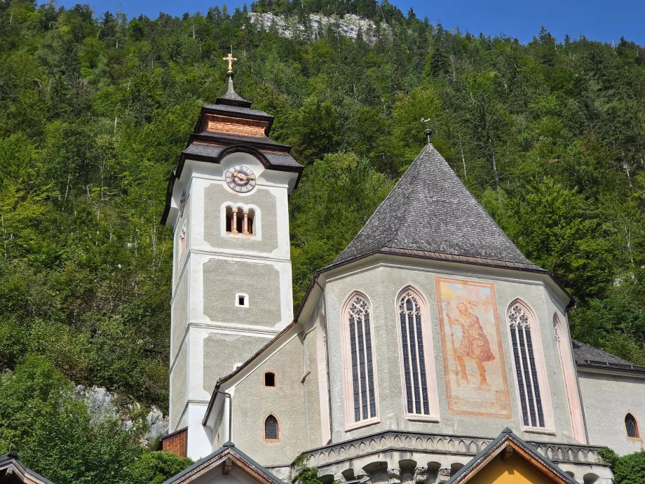Den katolske kirken i Hallstatt