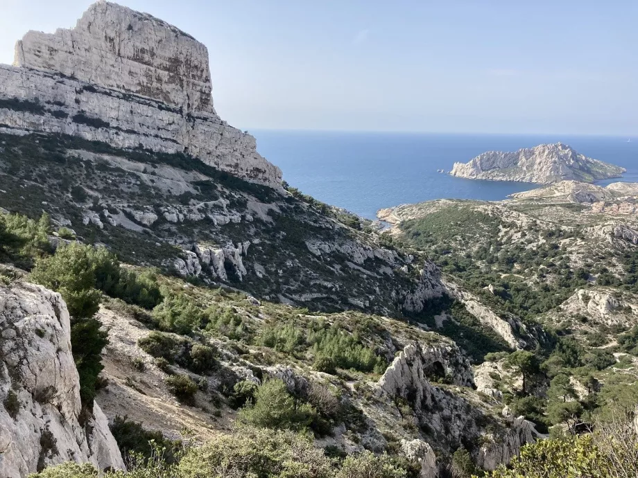 Utsikt over Calanques