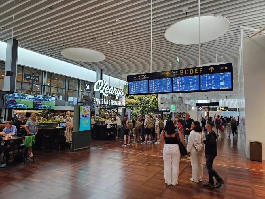 Restauranter i transittområdet