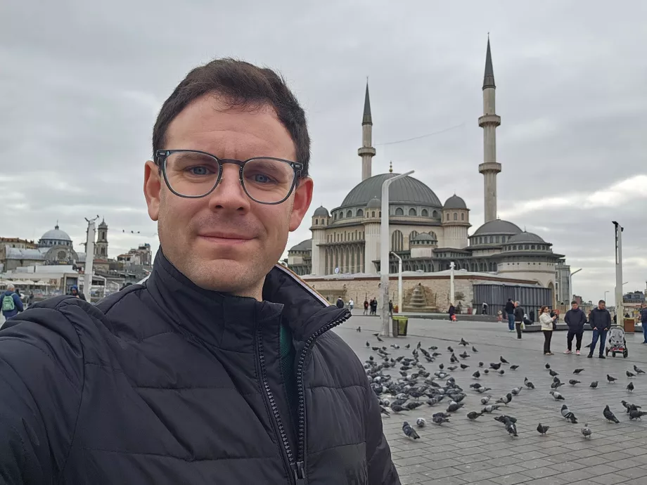 Jeg på Taksim-plassen