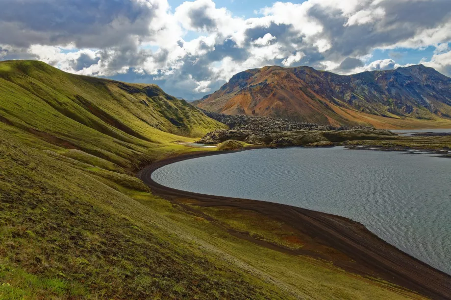 Innsjøen Landmannalaugar