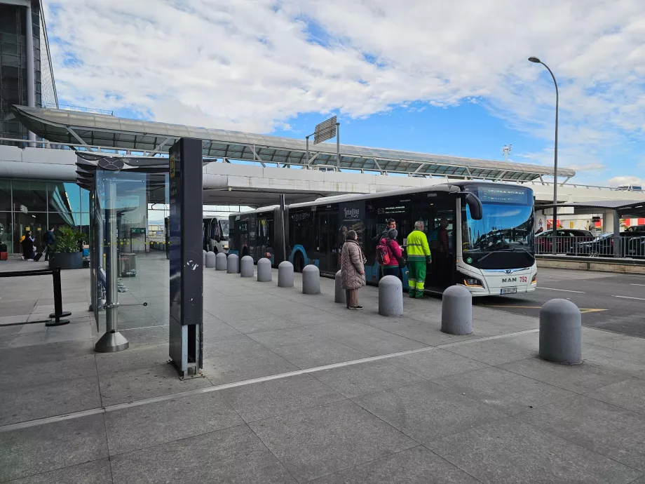 Bybuss til sentrum av Málaga