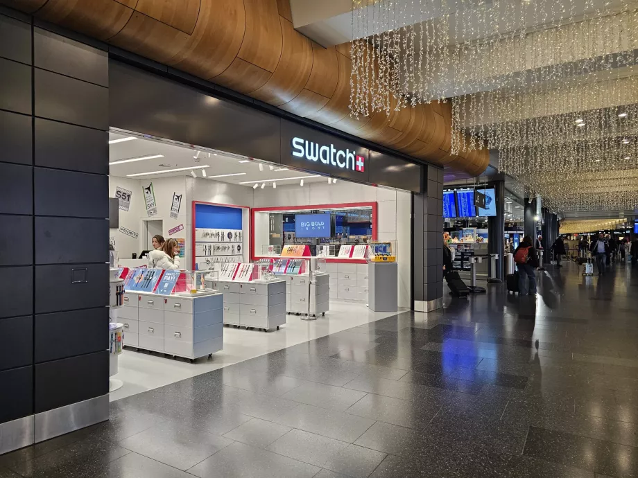 Butikker, Swatch (transittområde)