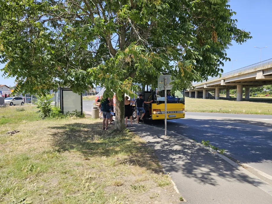 Stopp i retning Nesebar, Pomorie, Ravda, Sunny Beach