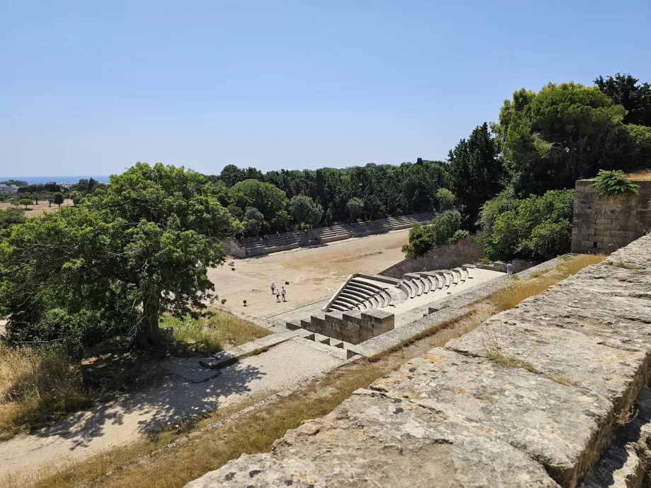 Akropolis på Rhodos