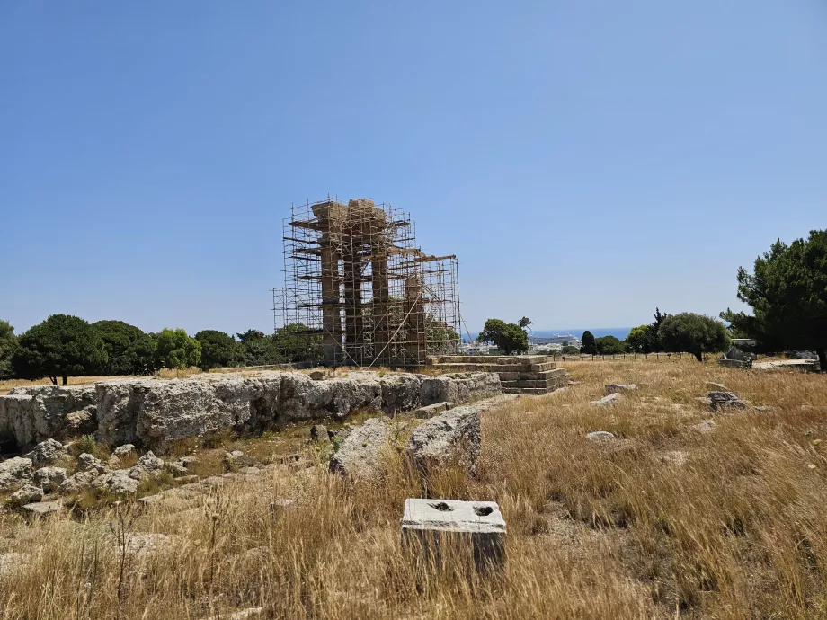 Akropolis på Rhodos
