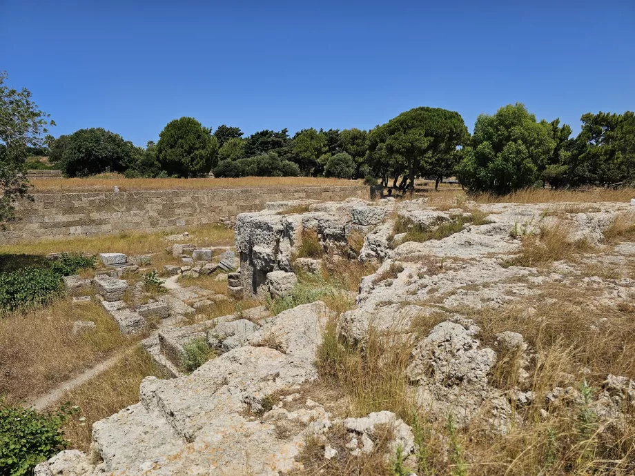 Akropolis på Rhodos