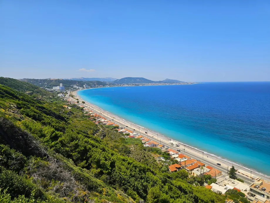 Ixia- og Kritinia-strendene