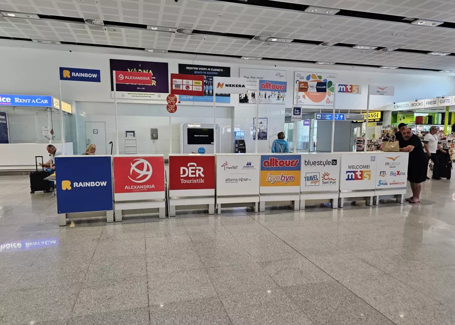 Reisebyråets skranker