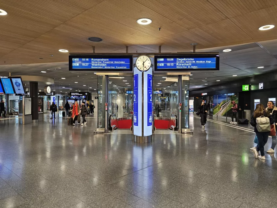 Inngang til plattformen