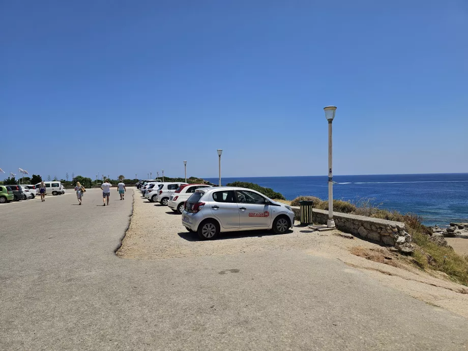 Parkering ved Kallithea Springs