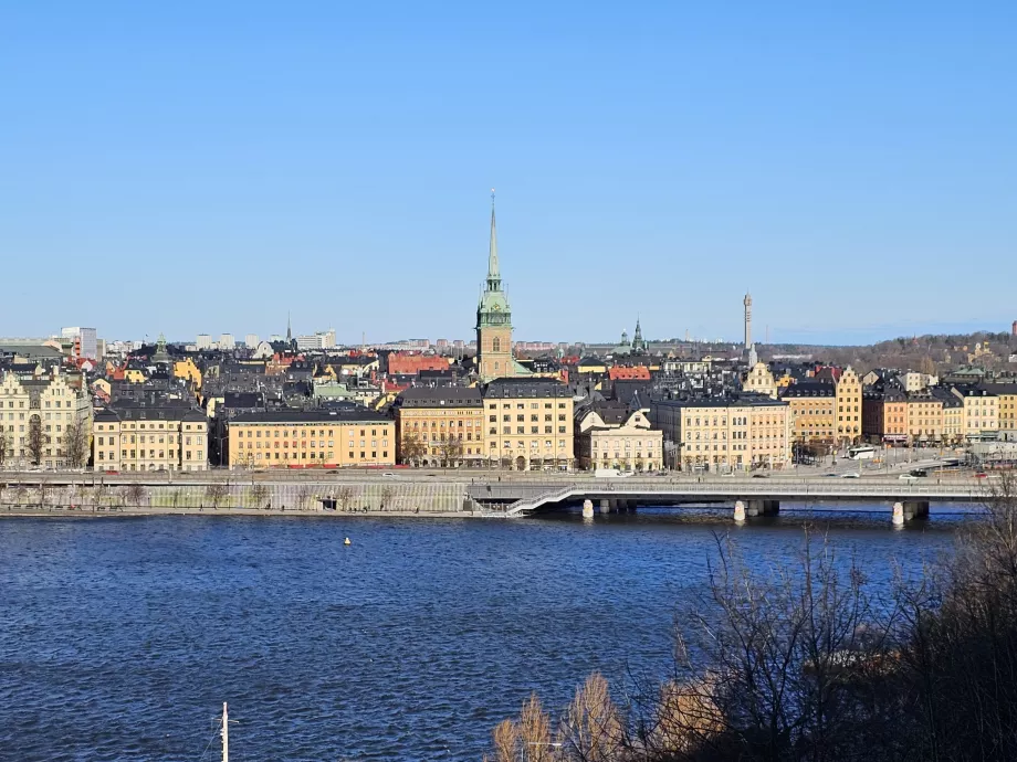 Utsikt fra Monteliusvägen