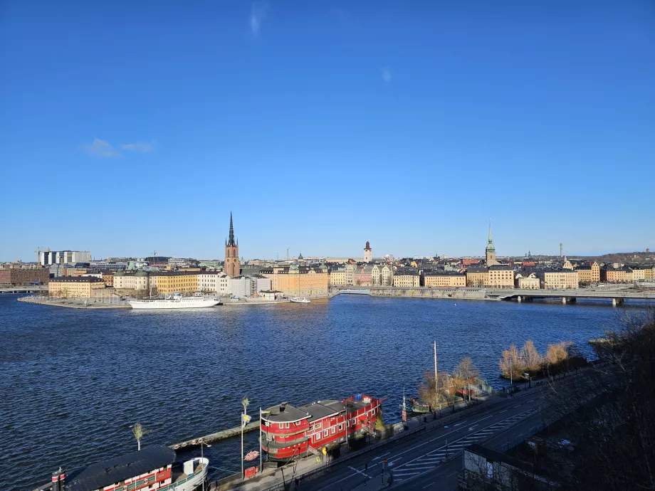 Utsikt fra Monteliusvägen