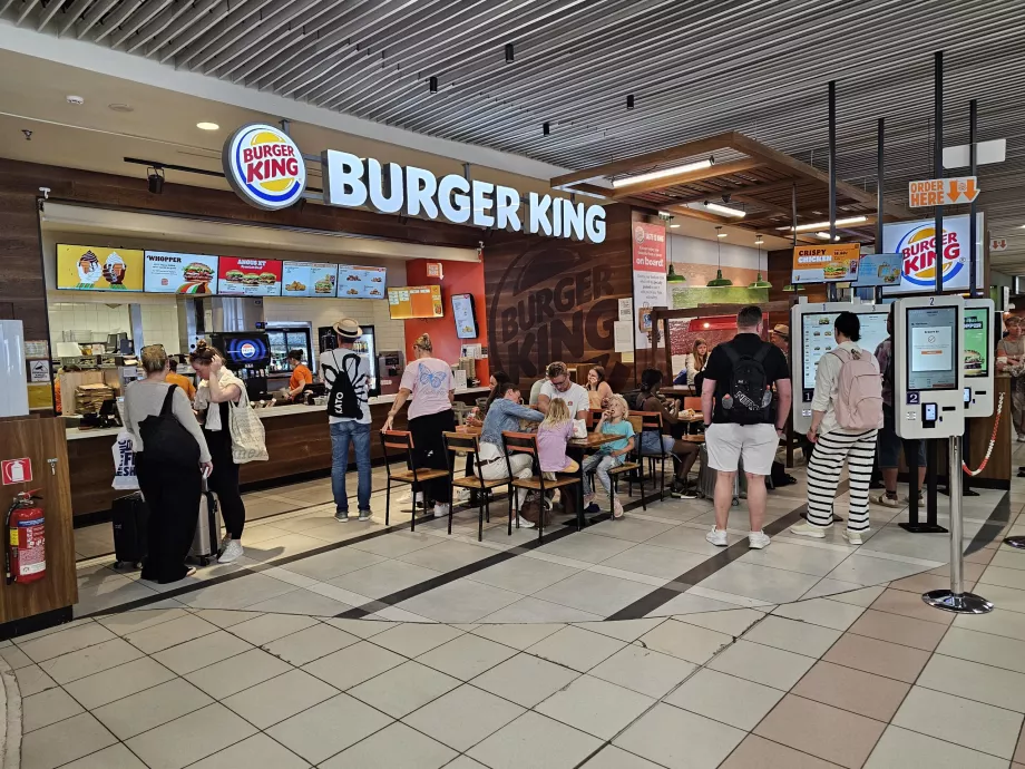 Burger King, transittområde