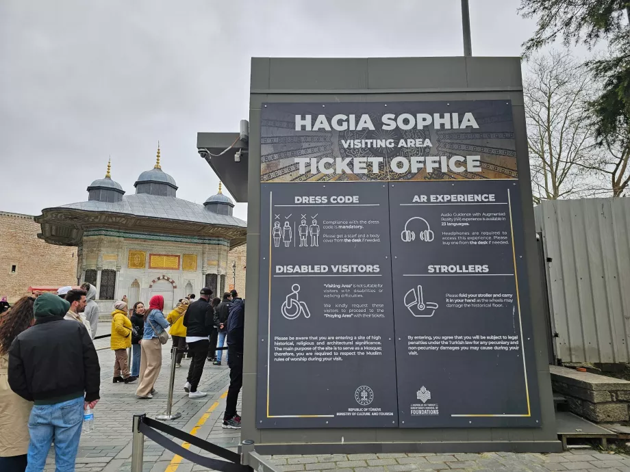 Hagia Sofia Billettsalg