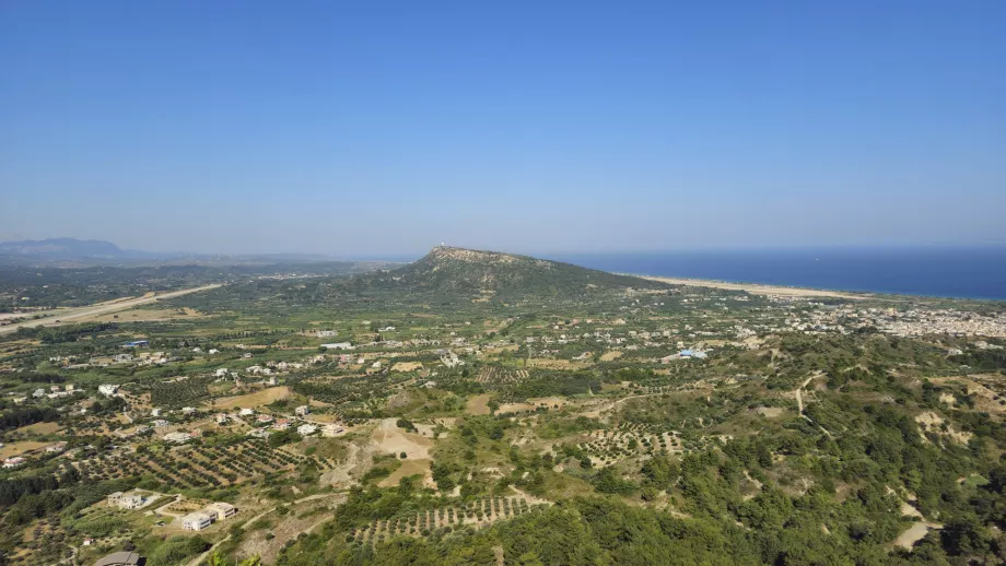 Filerimos utsiktspunkt