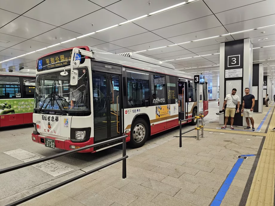 Buss for offentlig transport