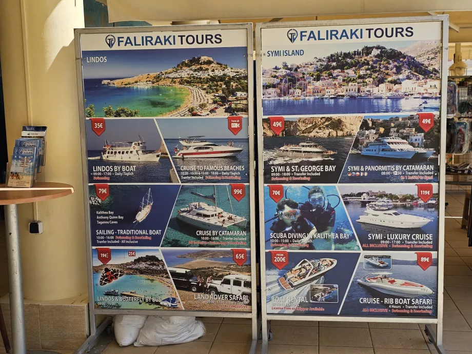 Tilbud om organiserte turer