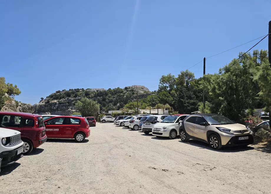 Anthony Quinn Beach parkeringsplass