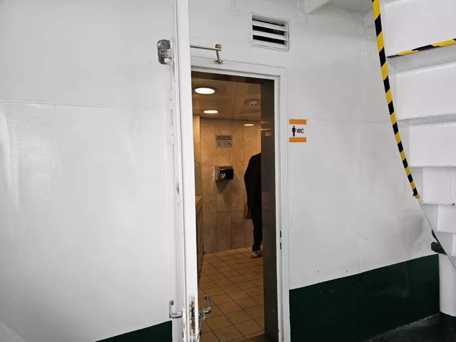 Toaletter på fergen