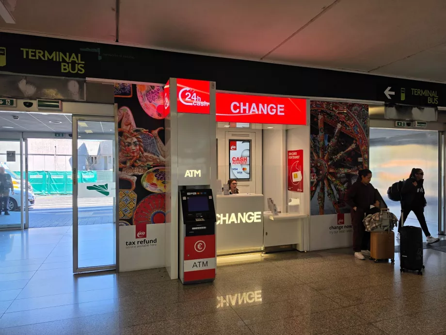 Valutaveksling i Terminal A