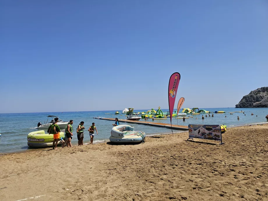 Vannsport, Tsambika-stranden