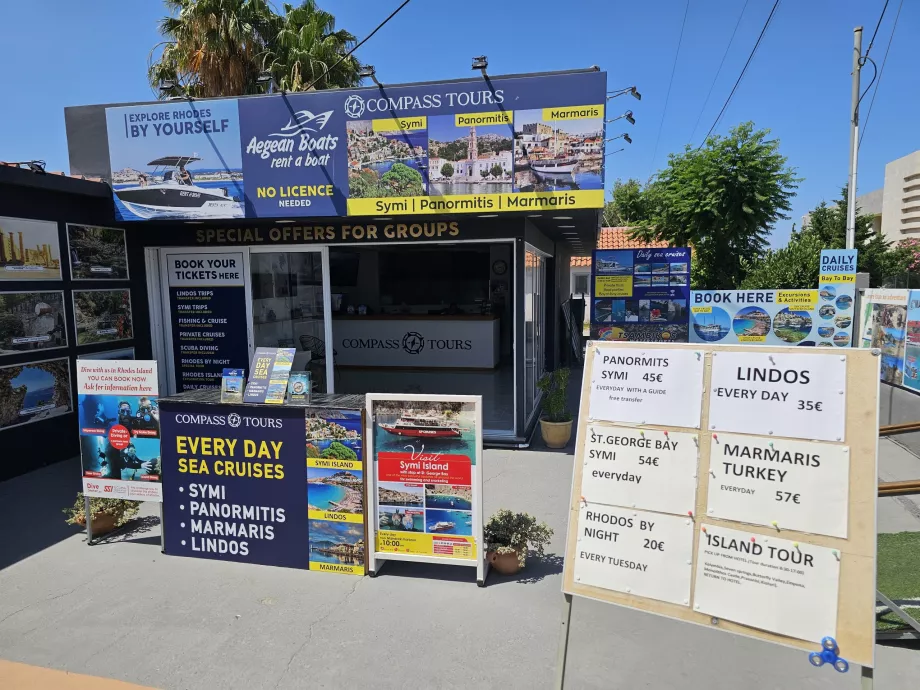 Utflukter tilbud, Kolymbia