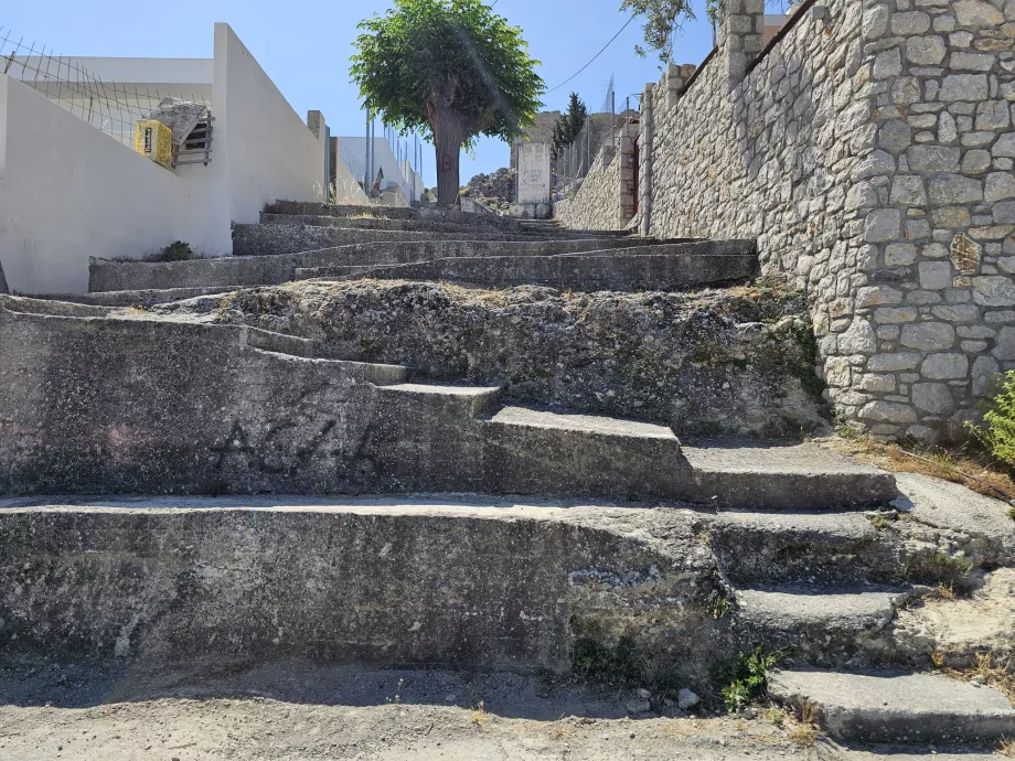 Trapper til Archangelos slott