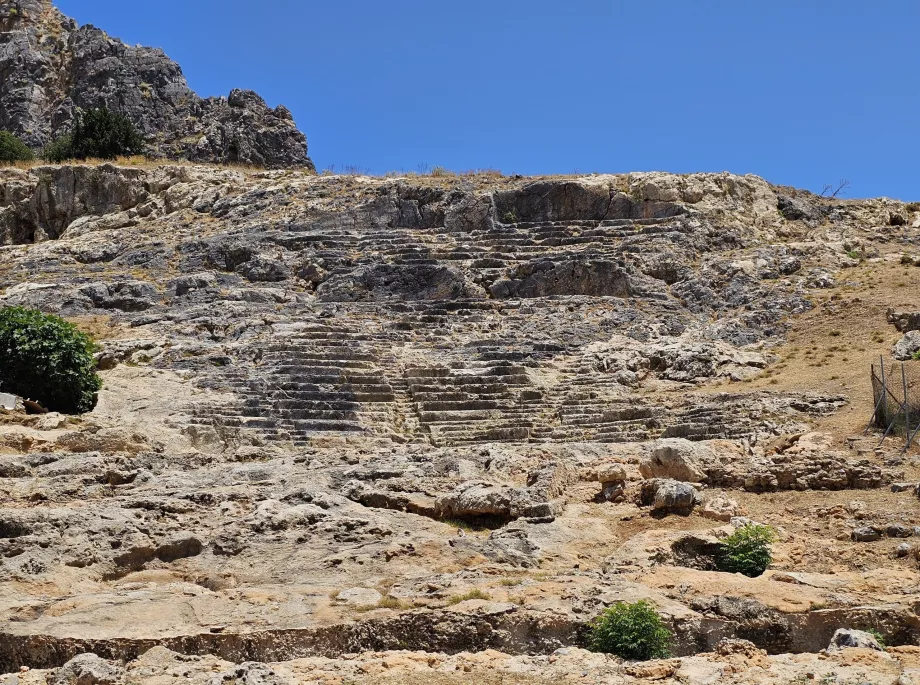 Det antikke teatret i Lindos