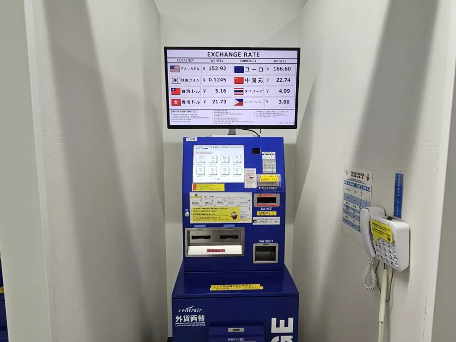 Automatisk valutaveksling