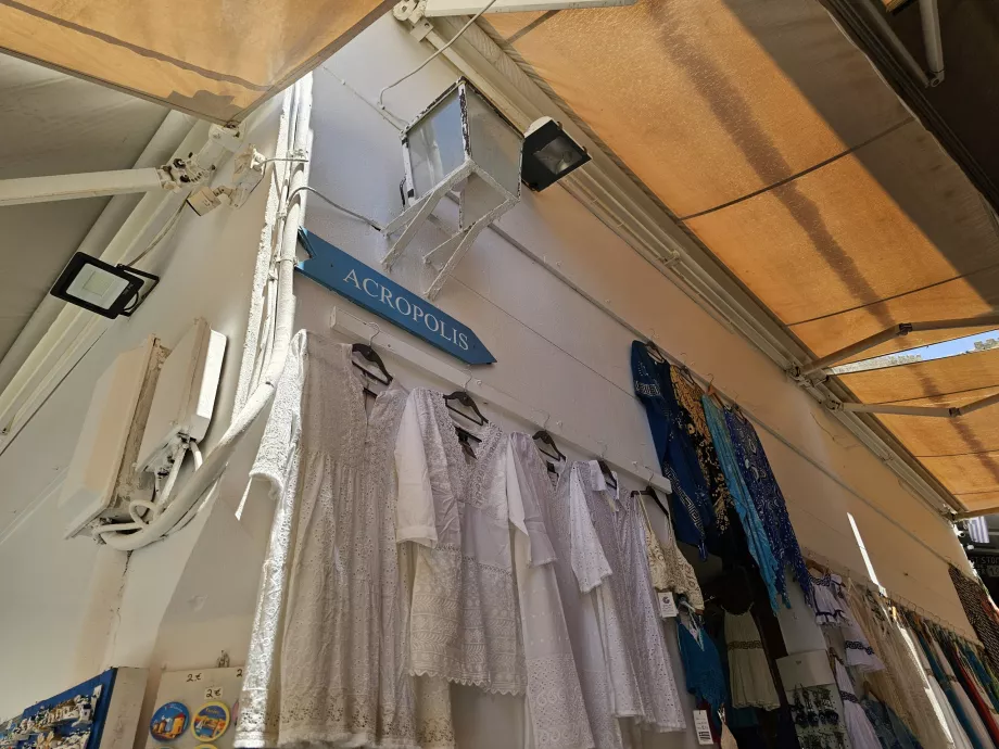 Retning Akropolis, Lindos