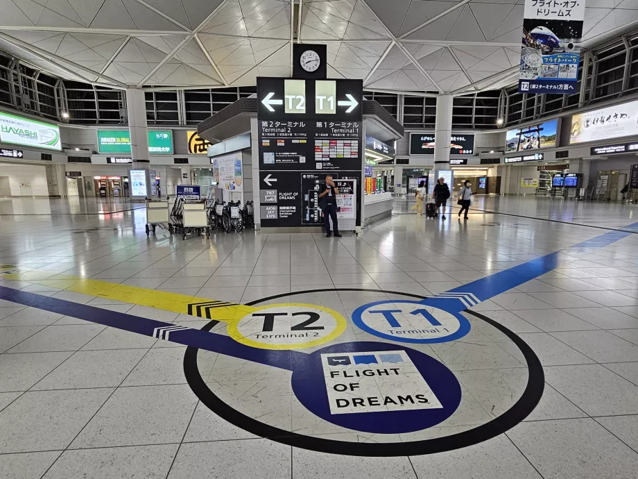 Skilt etter å ha gått av toget