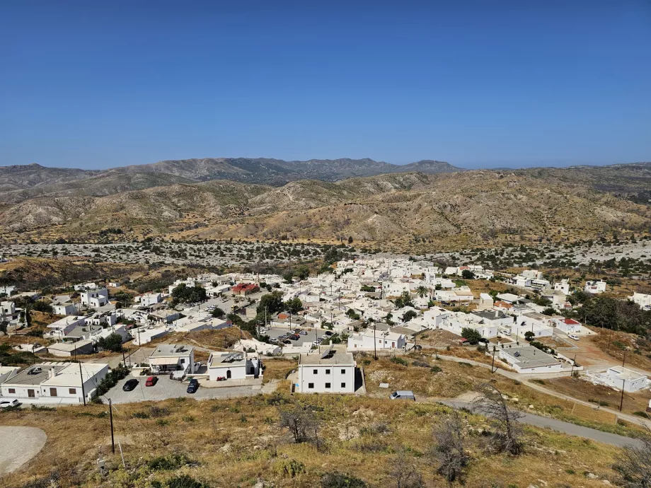 Utsikt fra Asklipio slott