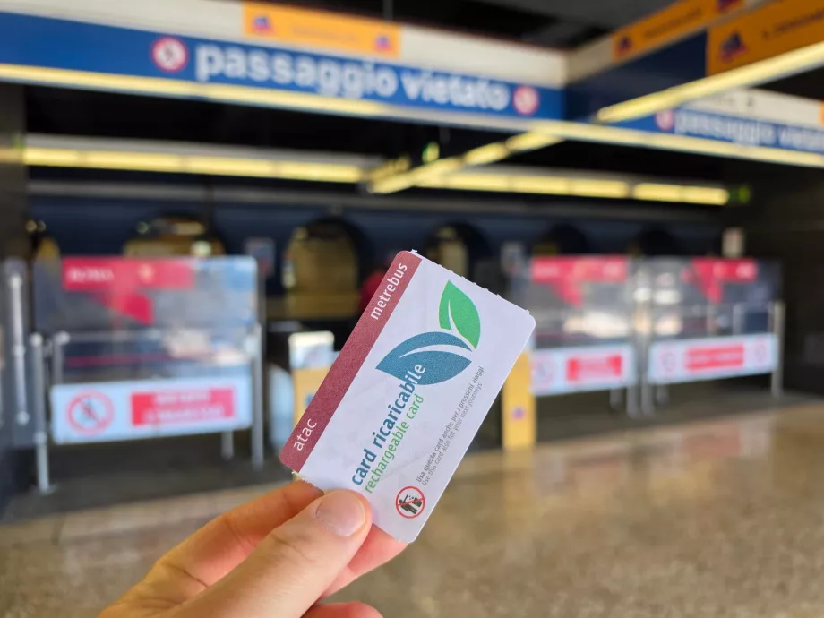 Papirbillett for offentlig transport