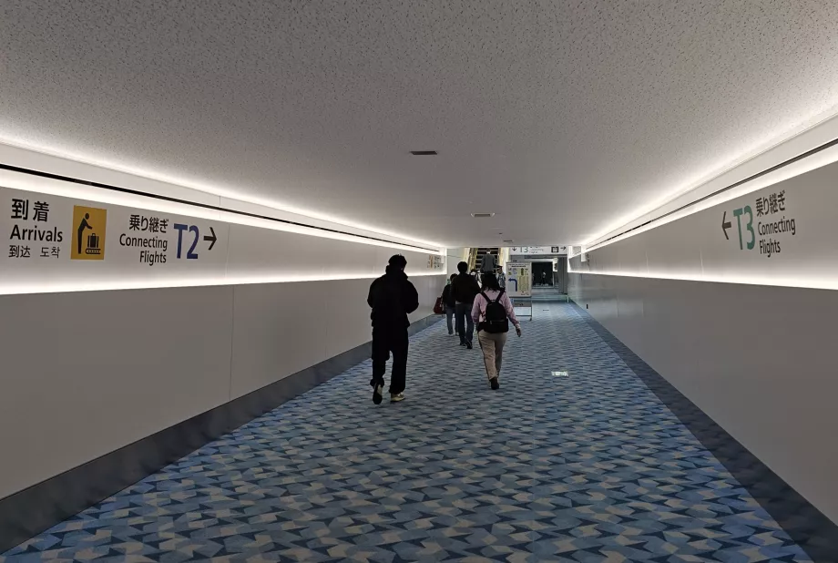 Transfer på Haneda lufthavn