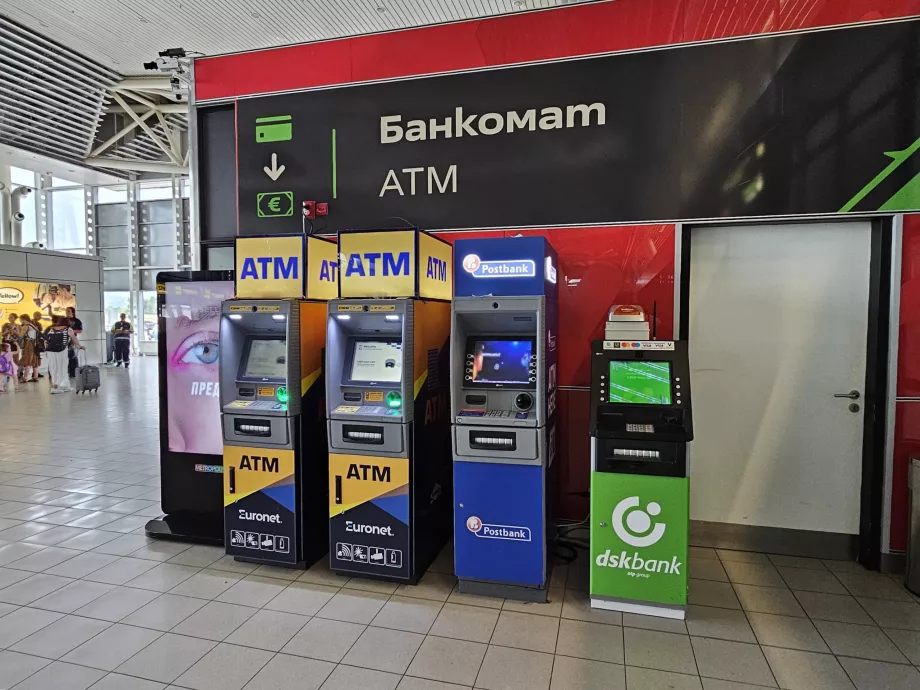 Minibanker i Terminal 2