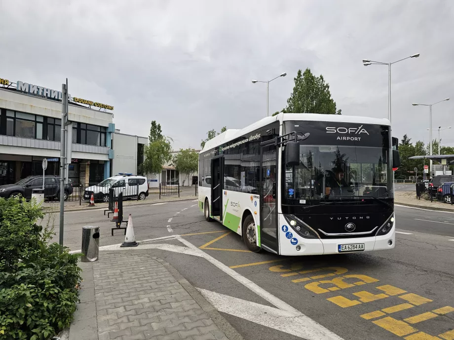 Skyttelbuss mellom terminalene