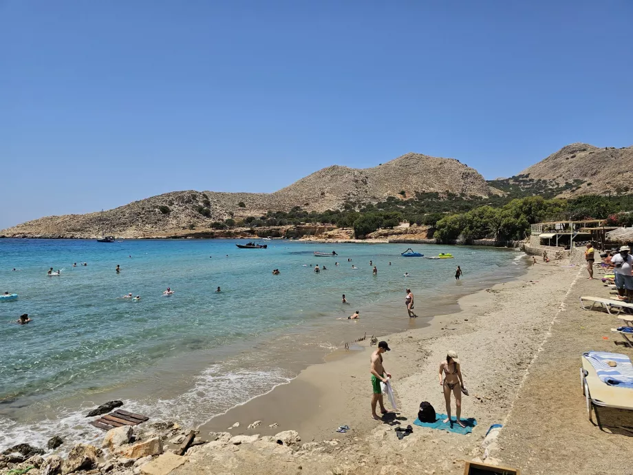 Inngang til vannet, Pondamos Beach