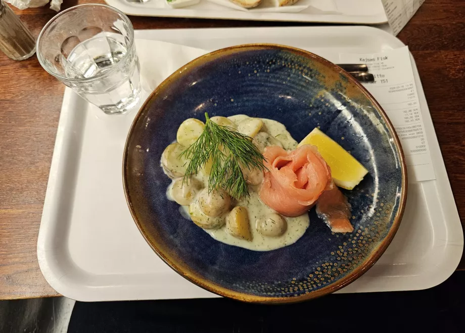 Lunsj i Hötorgshallen