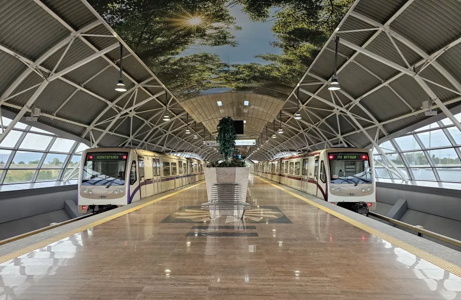 Metro, Sofia lufthavn